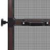 Brown Hinged Insect Screen for Doors - 100 x 215 cm