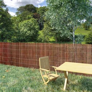 Natural Willow Fence 300x100 cm for Your Backyard | HipoMarket