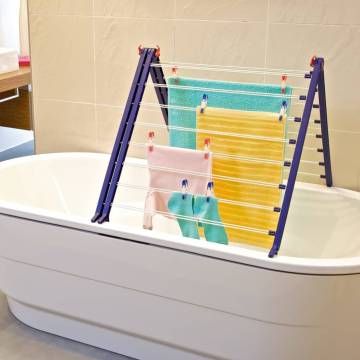 Leifheit Bathtub Drying Rack Pegasus Bath 190 - Space-Saving & Durable