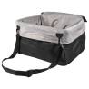 FLAMINGO Dog Car Seat Ula Grey - Safe & Portable Pet Carrier