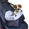 FLAMINGO Dog Car Seat Ula Grey - Safe & Portable Pet Carrier