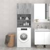 Washing Machine Cabinet Grey Sonoma - Space Saving Solution