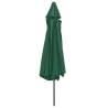 Outdoor Parasol with Metal Pole - 400 cm Green | Hipo Market