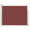 Patio Retractable Side Awning 140x500 cm - Brown | HipoMarket