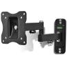 Single-Armed Swivel Tilt Wall Mount Bracket for 10"-23" TVs