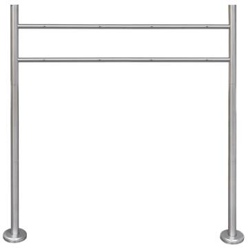 Stainless Steel Stand for Double Mailbox | HipoMarket