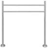 Stainless Steel Stand for Double Mailbox | HipoMarket