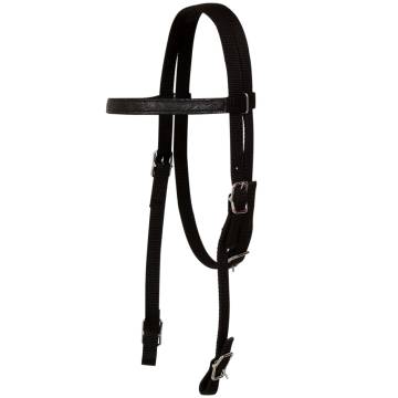 Western Saddle with Headstall & Breast Collar - 12" Black