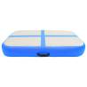 Inflatable Gymnastics Mat with Pump - 60x100 cm Blue