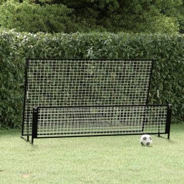 2 in 1 Soccer Rebounder Football Goal - Steel Frame, 202x104x120cm