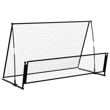 2 in 1 Soccer Rebounder Football Goal - Steel Frame, 202x104x120cm