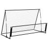 2 in 1 Soccer Rebounder Football Goal - Steel Frame, 202x104x120cm