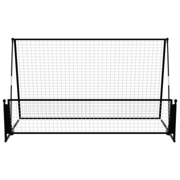 2 in 1 Soccer Rebounder Football Goal - Steel Frame, 202x104x120cm