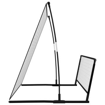 2 in 1 Soccer Rebounder Football Goal - Steel Frame, 202x104x120cm