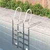 Pool Ladder 54x38x184.5 cm 304 Stainless Steel Size 54 x 38 x 184.5 cm Quantity in Package 1 Model for concrete surface Pattern curved 