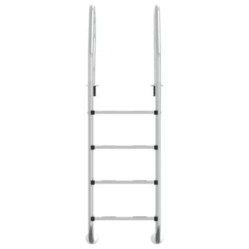 Durable 304 Stainless Steel Pool Ladder - 54x38x184.5 cm