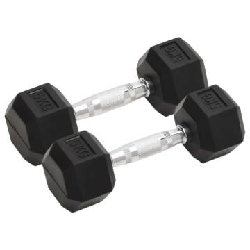 Dumbbells 2 pcs 10 kg Cast Iron - Durable & Versatile Weight Training