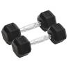 Dumbbells 2 pcs 10 kg Cast Iron Weight 2x 5 kg Number of 1 