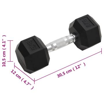 Dumbbells 16kg Cast Iron - Home & Gym Workout Equipment