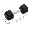 Dumbbells 16kg Cast Iron - Home & Gym Workout Equipment