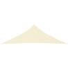 Sunshade Sail Oxford Fabric 3x3x4.24m Cream - Protect from Sun & Rain