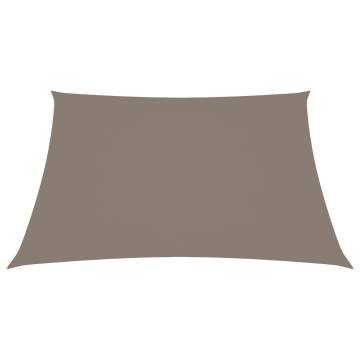 Sunshade Sail Oxford Fabric Square 2.5x2.5m Taupe | HipoMarket