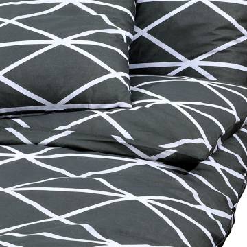 Soft Grey Cotton Duvet Cover Set 200x200 cm | Hipomarket