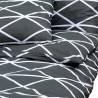 Soft Grey Cotton Duvet Cover Set 200x200 cm | Hipomarket