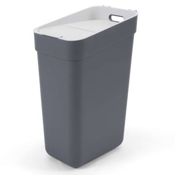 Curver 30L Trash Can - Dark Grey Waste Collection Solution