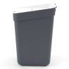 Curver 30L Trash Can - Dark Grey Waste Collection Solution