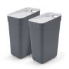 Curver 30L Trash Can - Dark Grey Waste Collection Solution