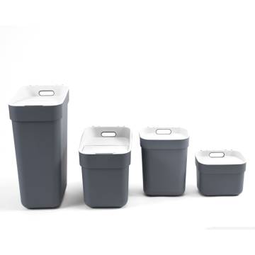 Curver 30L Trash Can - Dark Grey Waste Collection Solution