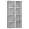 Concrete Grey Book Cabinet/Sideboard - Stylish & Practical