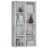 Concrete Grey Book Cabinet/Sideboard - Stylish & Practical