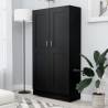 Book Cabinet Black 82.5x30.5x150 cm Engineered Wood Colour black Quantity in Package 1 Height 150 cm 