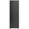 High Gloss Grey Book Cabinet - Stylish Storage Solution