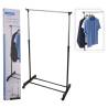 Adjustable Clothing Rack with Wheels - Storage Solutions