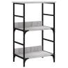 Bookshelf Grey Sonoma - Stylish & Sturdy Storage Solution