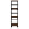 Bookshelf Brown Oak 50x33x117.5 cm | Stylish Storage Solution