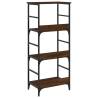 Bookshelf Brown Oak 50x33x117.5 cm | Stylish Storage Solution