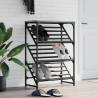 Shoe Rack Grey Sonoma 60x30x85 cm Engineered Wood Colour grey sonoma Quantity in Package 1 Height 85 cm Width 60 cm 