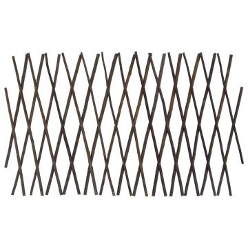 Willow Trellis Fences - 5 pcs (180x30 cm) | Hipomarket