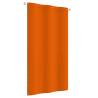 Balcony Screen Orange 120x240 cm Oxford Fabric Colour orange Size 120 x 240 cm 