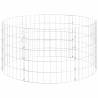 Circular Gabion Pole Galvanised Steel Ø100x50 cm | Hipomarket