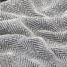 Navy Blue Cotton Herringbone Throw 125x150 cm | HipoMarket UK