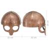 Viking Helmet Antique Replica - Copper Steel | HipoMarket