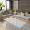 Outdoor Carpet Grey 80x150 cm PP Colour grey and white Size 80 x 150 cm Quantity in Package 1 