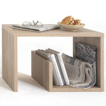 FMD 2-in-1 Coffee Table | Contemporary Oak Design