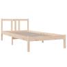 Solid Wood Bed Frame 90x200 cm - Modern & Sturdy Design