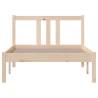 Solid Wood Bed Frame 90x200 cm - Modern & Sturdy Design